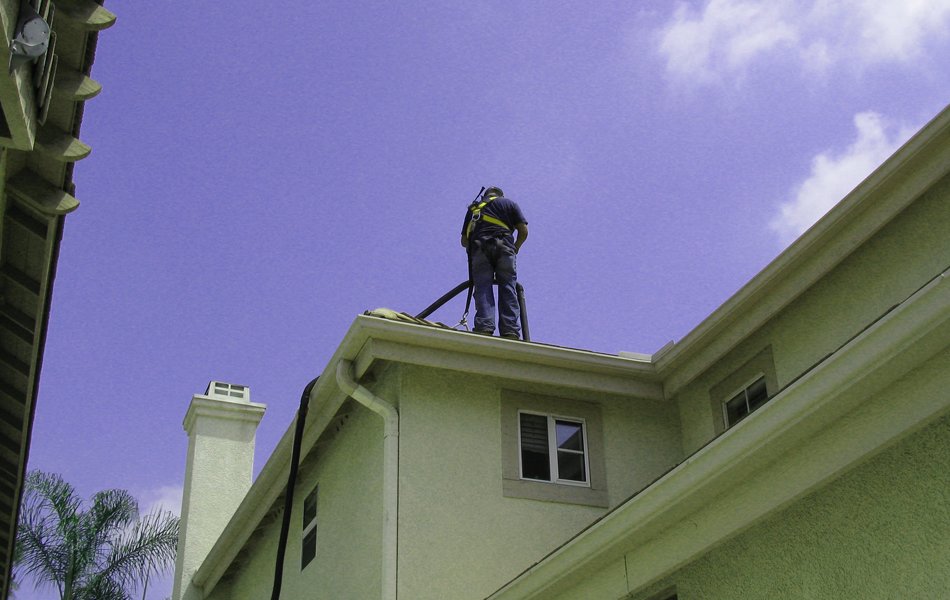 Rain Gutter Cleaning